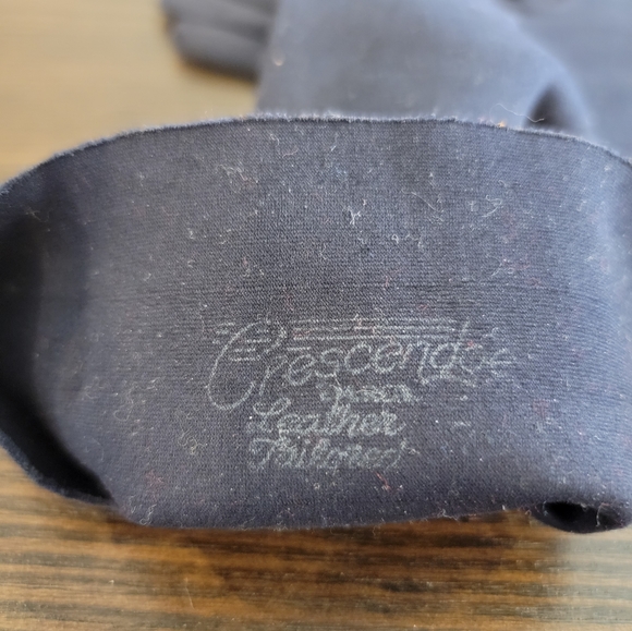 MCM 50S Women's Black Midlength Gloves - Picture 4 of 5